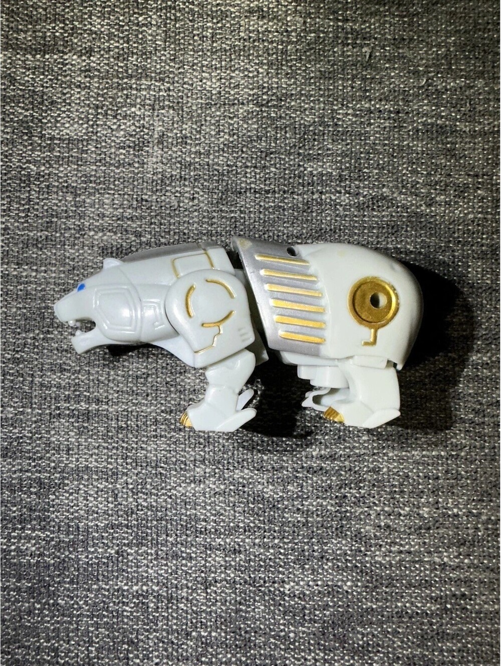 Vtg. Power Rangers Gaoranger Gao Polar Bear Figure Toy